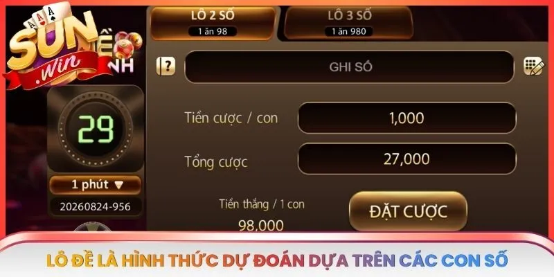 Lô đề là hình thức dự đoán dựa trên các con số được công bố từ một nguồn kết quả