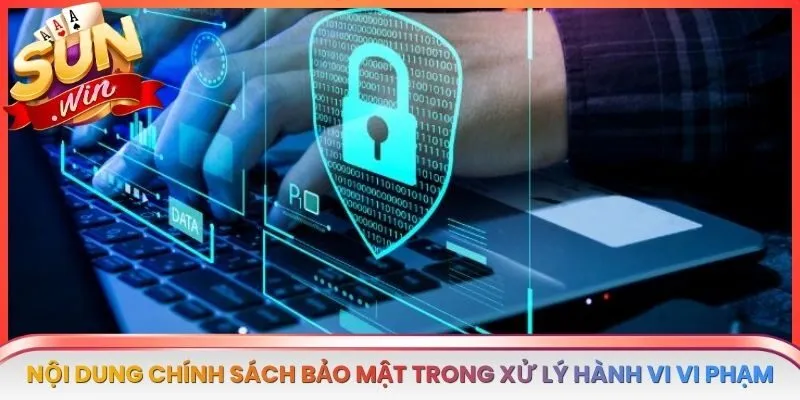 Nội dung chính sách bảo mật trong xử lý hành vi vi phạm 