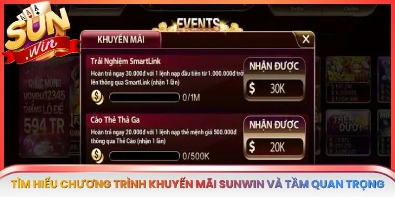 Tìm hiểu chương trình khuyến mãi SUNWIN và tầm quan trọng